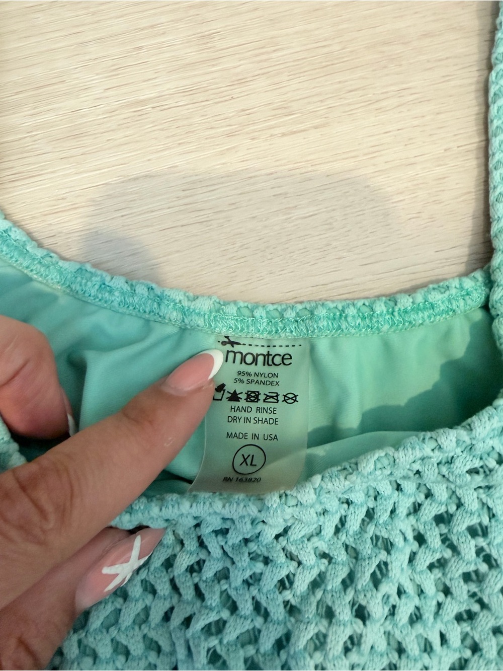 Montce Turquoise Ky One Piece Swimsuit - Picture 6 of 6